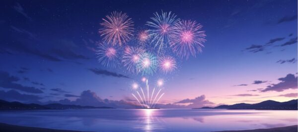 夏の鳥羽湾毎夜連続花火-2025-混雑