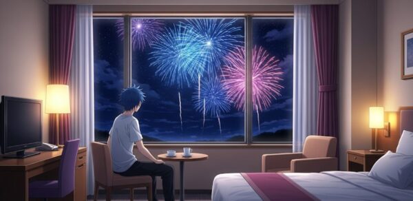 志摩スペイン村-花火2025-混雑